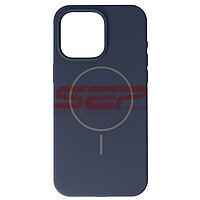 Accesorii GSM - Toc Soft Silicone Magsafe: Toc Soft Silicone Magsafe Apple iPhone 15 Pro Max Blue