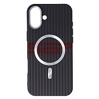 Accesorii GSM - Toc TPU Magnetic Waves: Toc TPU Magnetic Waves Apple iPhone 16 Plus Black