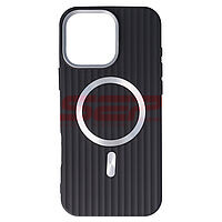 Accesorii GSM - : Toc TPU Magnetic Waves Apple iPhone 16 Pro Max Black