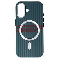 Accesorii GSM - Toc TPU Magnetic Waves: Toc TPU Magnetic Waves Apple iPhone 16 Green