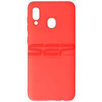 Accesorii GSM - Toc TPU Matte: Toc TPU Matte Samsung Galaxy A20 Red