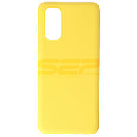 Accesorii GSM - Toc TPU Matte: Toc TPU Matte Samsung Galaxy S20 Yellow