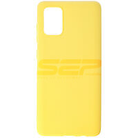 Accesorii GSM - : Toc TPU Matte Samsung Galaxy A71 Yellow