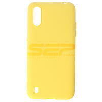 Accesorii GSM - Toc TPU Matte: Toc TPU Matte Samsung Galaxy A01 Yellow