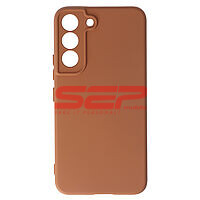 Accesorii GSM - Toc silicon High Copy: Toc silicon High Copy Samsung Galaxy S22 Brown