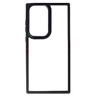 Toc TPU+PC Shell  Clear Cover Samsung Galaxy S23 Ultra Black