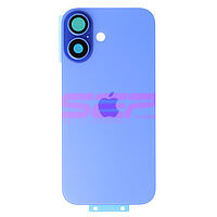Accesorii GSM - Capac spate telefon mobil: Capac baterie iPhone 16 ULTRAMARINE (cu geam camere si clame)
