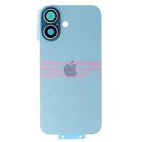 Accesorii GSM - Capac spate telefon mobil: Capac baterie iPhone 16 TEAL (cu geam camere si clame)