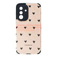 Accesorii GSM - TPU Back Cover: Toc TPU Softline Samsung Galaxy A36 Pink Heartbeat