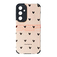 Accesorii GSM - TPU Back Cover: Toc TPU Softline Samsung Galaxy A55 Pink Heartbeat