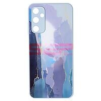 Accesorii GSM - Toc TPU Watercolor Glass: Toc TPU Watercolor Glass Samsung Galaxy A05s  Design 04