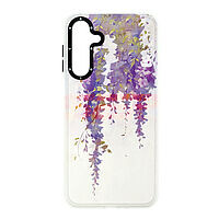 Accesorii GSM - Toc TPU+PC Creative Case: Toc TPU+PC Creative Case Samsung Galaxy A55 Wisteria Bloom