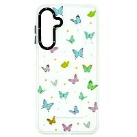 Accesorii GSM - Toc TPU+PC Creative Case: Toc TPU+PC Creative Case Samsung Galaxy A56 Butterfly