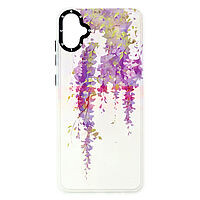 Accesorii GSM - Toc TPU+PC Creative Case: Toc TPU+PC Creative Case Samsung Galaxy A05 Wisteria Bloom