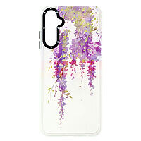 Accesorii GSM - Toc TPU+PC Creative Case: Toc TPU+PC Creative Case Samsung Galaxy A05s Wisteria Bloom