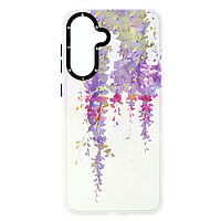 Accesorii GSM - Toc TPU+PC Creative Case: Toc TPU+PC Creative Case Samsung Galaxy A36 Wisteria Bloom