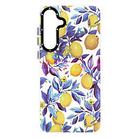 Accesorii GSM - Toc TPU+PC Creative Case: Toc TPU+PC Creative Case Samsung Galaxy A55 Lemon Garden