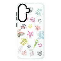 Accesorii GSM - Toc TPU+PC Creative Case: Toc TPU+PC Creative Case Samsung Galaxy A36 Tropical Vibes