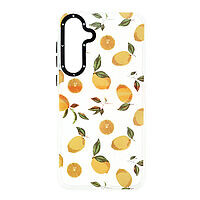 Accesorii GSM - Toc TPU+PC Creative Case: Toc TPU+PC Creative Case Samsung Galaxy A55 Lemon