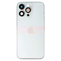 Accesorii GSM - Carcasa AAA: Carcasa completa + uper flex iPhone 14 Pro Max SILVER