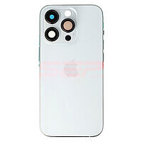 Accesorii GSM - Carcasa AAA: Carcasa completa + uper flex iPhone 14 Pro SILVER