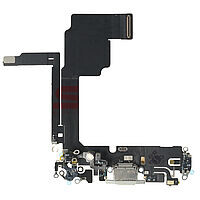 Accesorii GSM - Flex Cable: Banda incarcare iPhone 15 Pro WHITE