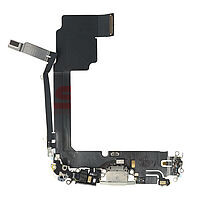Accesorii GSM - Flex Cable: Banda incarcare iPhone 15 Pro Max WHITE