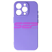 Accesorii GSM - Toc silicon High Copy: Toc silicon High Copy Apple iPhone 15 Pro Orchid