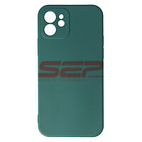Accesorii GSM - Toc silicon High Copy: Toc silicon High Copy Apple iPhone 12 Midnight Green
