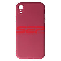 Accesorii GSM - Toc silicon High Copy: Toc silicon High Copy Apple iPhone XR Burgundy