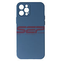 Accesorii GSM - Toc silicon High Copy: Toc silicon High Copy Apple iPhone 12 Pro Blue