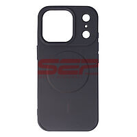 Accesorii GSM - : Toc Soft Silicone Magsafe Apple iPhone 17 Pro Black