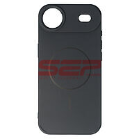Accesorii GSM - : Toc Soft Silicone Magsafe Apple iPhone 17 Air Black