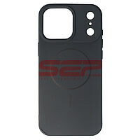Accesorii GSM - : Toc Soft Silicone Magsafe Apple iPhone 17 Pro Max Black