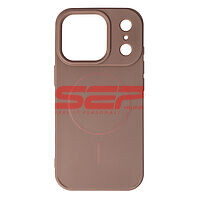 Accesorii GSM - : Toc Soft Silicone Magsafe Apple iPhone 17 Pro Brown