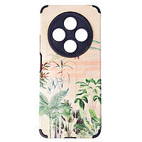 Accesorii GSM - : Toc TPU Softline Xiaomi Redmi 14C Botanic Breeze