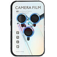 Accesorii GSM - : Protectie sticla Metal camera foto Apple iPhone 17 Pro Blue