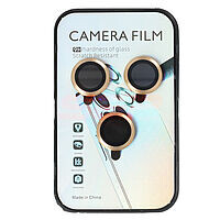 Accesorii GSM - : Protectie sticla Metal camera foto Apple iPhone 17 Pro Gold