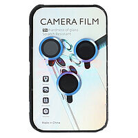 Accesorii GSM - : Protectie sticla Metal camera foto Apple iPhone 17 Pro Max Blue