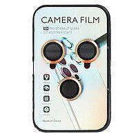 Accesorii GSM - : Protectie sticla Metal camera foto Apple iPhone 17 Pro Max Gold