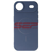 Accesorii GSM - : Toc Soft Silicone Magsafe Apple iPhone 17 Air Blue