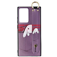 Accesorii GSM - Toc TPU Crossbody Design: Toc TPU Crossbody Design Samsung Galaxy Note 20 Ultra 5G Rabbit