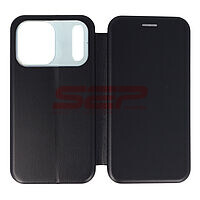 Accesorii GSM - Noutati: Toc FlipCover Round Apple iPhone 17 Pro Black