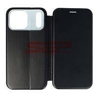 Accesorii GSM - Noutati: Toc FlipCover Round Apple iPhone 17 Pro Max Black