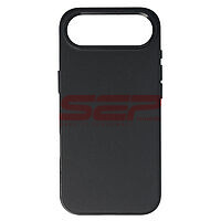 Accesorii GSM - Toc TPU Vegan Leather: Toc TPU Vegan Leather Apple iPhone 17 Air Black