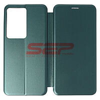 Accesorii GSM - Toc FlipCover Round: Toc FlipCover Round Oppo A5 5G Sea Green