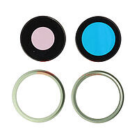 Accesorii GSM - Geam camera foto: Geam camera cu Rama Apple iPhone 17 SAGE