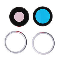 Accesorii GSM - Geam camera foto: Geam camera cu Rama Apple iPhone 17 LAVANDER