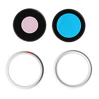 Accesorii GSM - Geam camera foto: Geam camera cu Rama Apple iPhone 17 WHITE