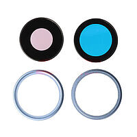 Accesorii GSM - Geam camera foto: Geam camera cu Rama Apple iPhone 17 MIST BLUE